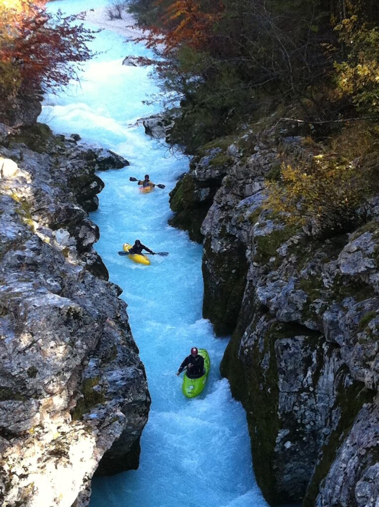 Rafting po Soči v dolini Trenta